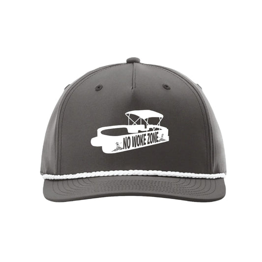 No Woke Zone - Boat Logo - Hat